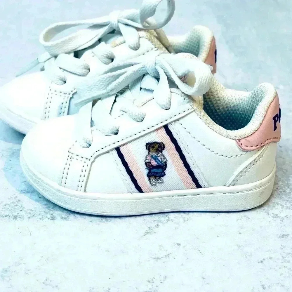 Polo Ralph Lauren Quilton Bear sneakers size 4